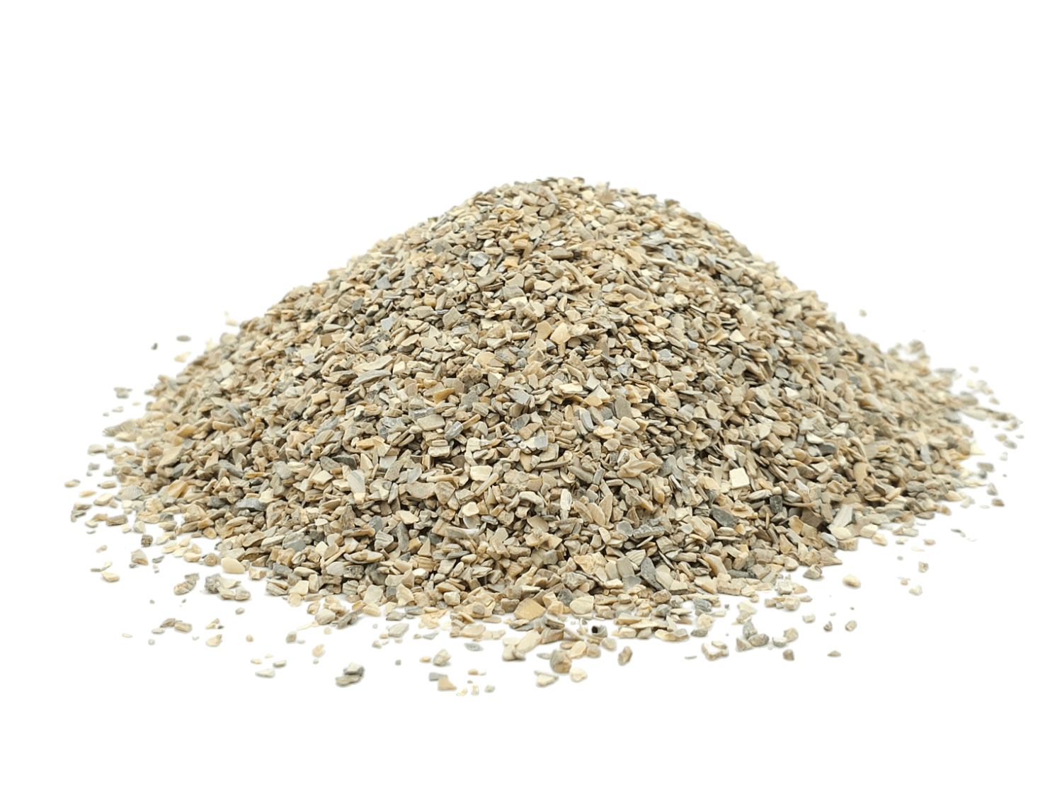 Muschelschrot 1 - 2,5mm | 10 KG - futter - tiere.de